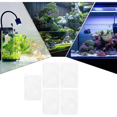 PetTribes Lot de 5 Sacs Filtration Réutilisables - Eau Propre