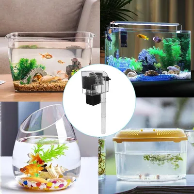 PetTribes Filtre Cascade 3 en 1 pour Aquarium - Puissant et Silencieux