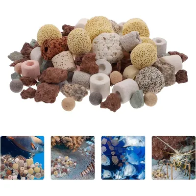 PetTribes Médias Filtre Aquarium 15 en 1 - 500g