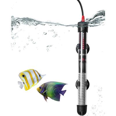 PetTribes Thermoplongeur 100W pour Aquarium - Jusqu'à 120L