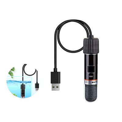 PetTribes Chauffage d'Aquarium USB 10W - Thermostat Intégré