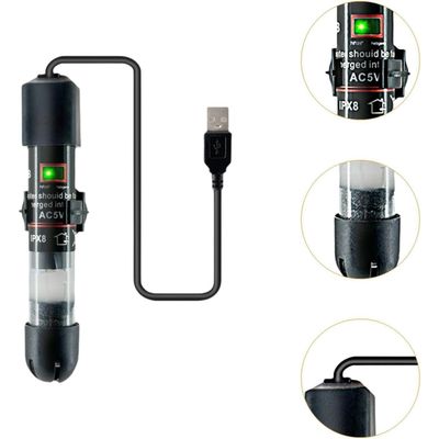 PetTribes Chauffage aquarium mini USB - Protection surchauffe
