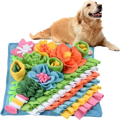 PetTribes Tapis 39x39 cm - Jeu Interactif pour Chien et Chat