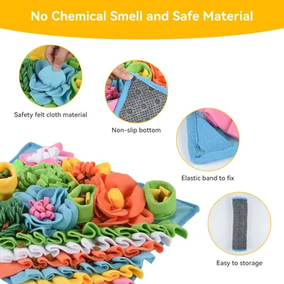 PetTribes Tapis 39x39 cm - Jeu Interactif pour Chien et Chat