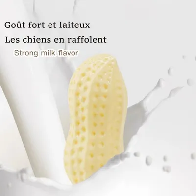 PetTribes Jouet à mâcher cacahuète pour petits et moyens chiens