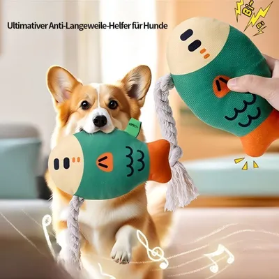 PetTribes Jouet Stimulant Sonore pour Chien Taille Unique