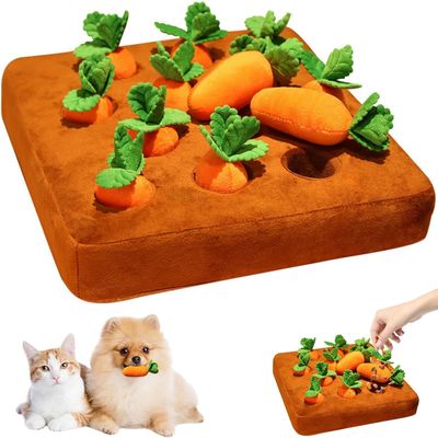 PetTribes Tapis à renifler - Carotte à mâcher