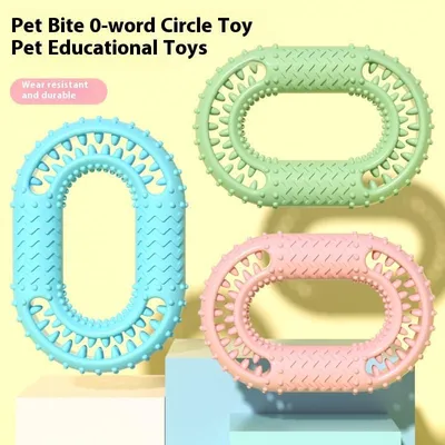 PetTribes Anneau en Caoutchouc Robust： Nettoyage et Anti-Ennui