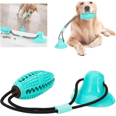 PetTribes Jouet à Mâcher Nettoyant pour Chien - Ventouse