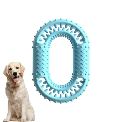 PetTribes Anneau en Caoutchouc Robust： Nettoyage et Anti-Ennui