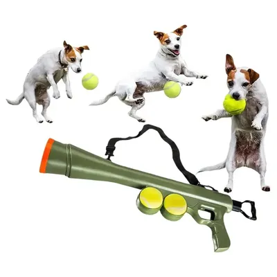 PetTribes Lance-Balles Chien -  2 Balles Incluses