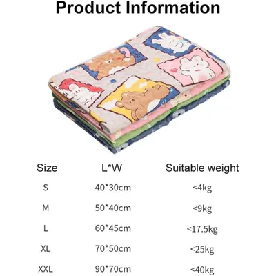 PetTribes Tapis de Couchage 4 Saisons pour Chien S