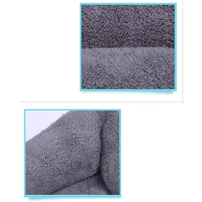 PetTribes Panier Carré Doux et Élastique pour Chien et Chat