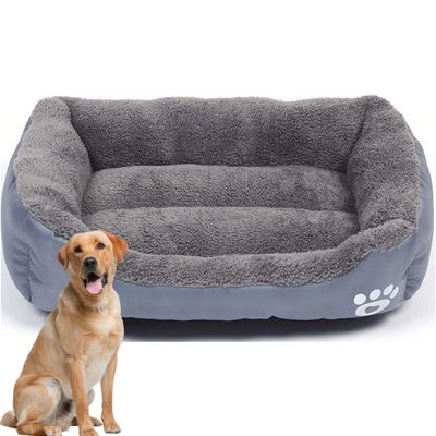 PetTribes Panier Carré Doux et Élastique pour Chien et Chat