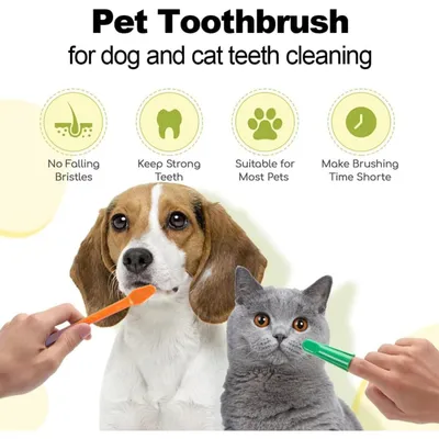 PetTribes Kit Hygiène Dentaire Anti-Tartre pour Chien