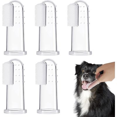 PetTribes  Brosse à dents en forme de doigt de chat