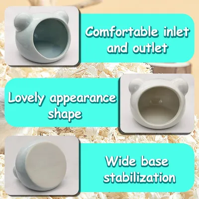 PetTribes Maison Fraîcheur Hamster - Céramique