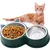 PetTribes  Lot de gamelles pour chat, Double bol