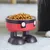 PetTribes Mangeoire Hauteur Ergonomique - Acier Inoxydable Rouge