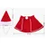 PetTribes Costume de Noël pour Chat - Cape et Chapeau Réglables
