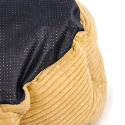 Mon Ami Luki - Panier rond antidérapant velours côtelé Sable Mon Ami Luki - Panier rond antidérapant velours côtelé Sable