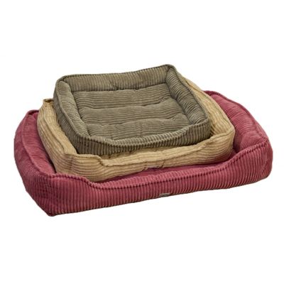 Mon Ami Luki - Panier rectangulaire antidérapant velours cotelé