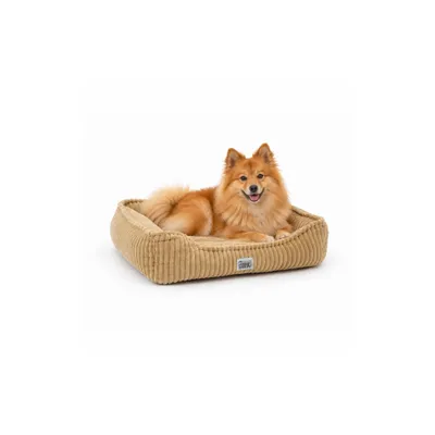 Mon Ami Luki - Panier rectangulaire antidérapant velours cotelé