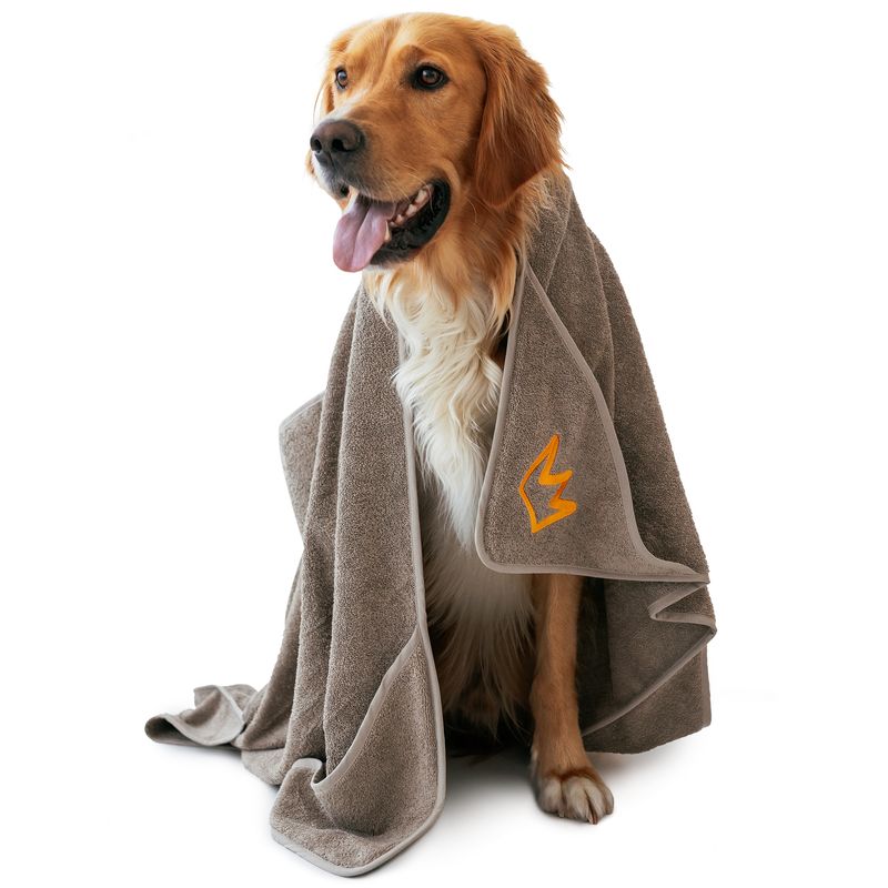 Rudelkönig Serviette premium pour chien en coton