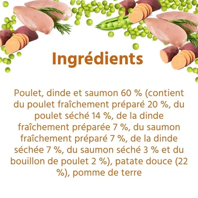 Wildfang Paquet de nourriture pour chiots au poulet - sans céréales