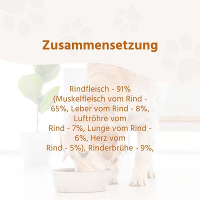 Wildfang Adult Futterpaket Rind - getreidefrei