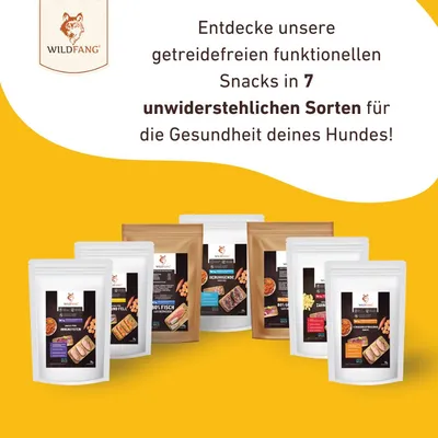 Wildfang Snacks für Haut und Fell - getreidefrei Wildfang Snacks für Haut und Fell - getreidefrei