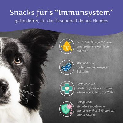 Wildfang Snacks für das Immunsystem mit Ente & Huhn - getreidefrei