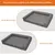BINGOPAW Panier pour Chien Coussin en Cuir Tapis Matelas Gris BINGOPAW Panier pour Chien Coussin en Cuir Tapis Matelas Gris