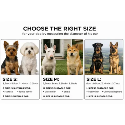 ARpaw Casque Anti-Bruit Apaisant pour Chien