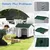Giantex Niche pour Chien Exterieur en PP, Cabane Chien Exterieur Interieur