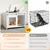 Giantex Cage pour Chien en Bois,Interieur avec Large Plateau