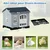 Giantex Niche pour Chien Exterieur en PP, Cabane Chien Exterieur Interieur