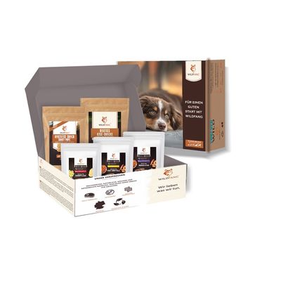 Wildfang Pack «collation saine» — assortiment 5 snacks pour chiens