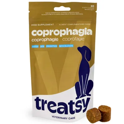 Complément contre l’ingestion de selles (coprophagie) pour chiens
