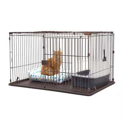 Parc pour chats Marron, STS-1200T