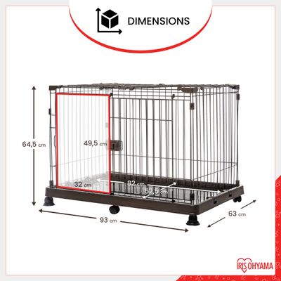 Parc pour chats Marron, STS-1200T