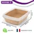 Iris Ohyama, Bac a Litiere pour Chat, Beige, CLH-12S