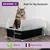 Grand Bac Litière pour Chat XXL, Noir, CLH-XL