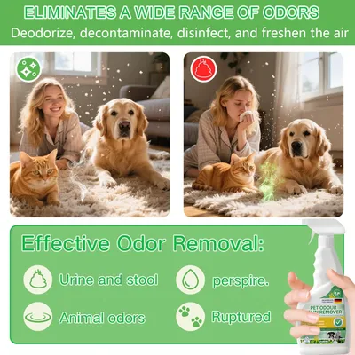 Pawffee Solution anti-odeur urine 500ml pour chiens, chats et animaux