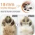 Pawffee Tondeuse LED sans fil pour zones sensibles du chien et chat