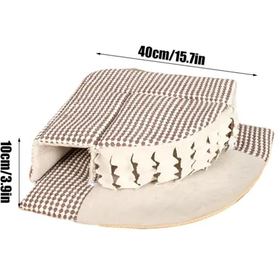 Pawffee Lit de hérisson en coin pour petit animal