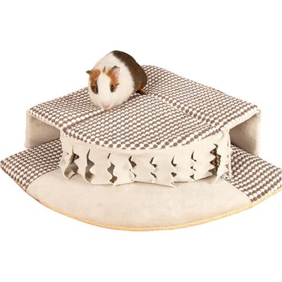 Pawffee Lit de hérisson en coin pour petit animal