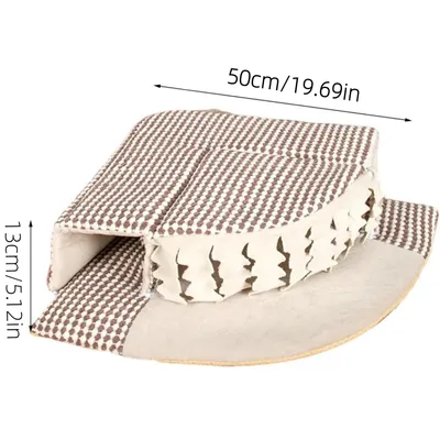 Pawffee Lit de hérisson en coin pour petit animal Pawffee Lit de hérisson en coin pour petit animal