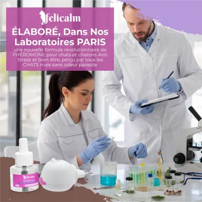 Felicalm Pack Chat – 3 diffuseurs + 6 recharges phéromones apaisantes