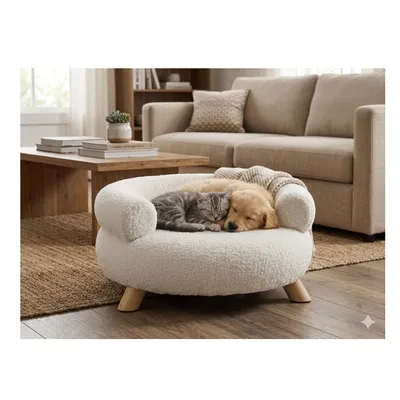 Fauteuil pour chien ou chat Détente Bouclette Fauteuil pour chien ou chat Détente Bouclette